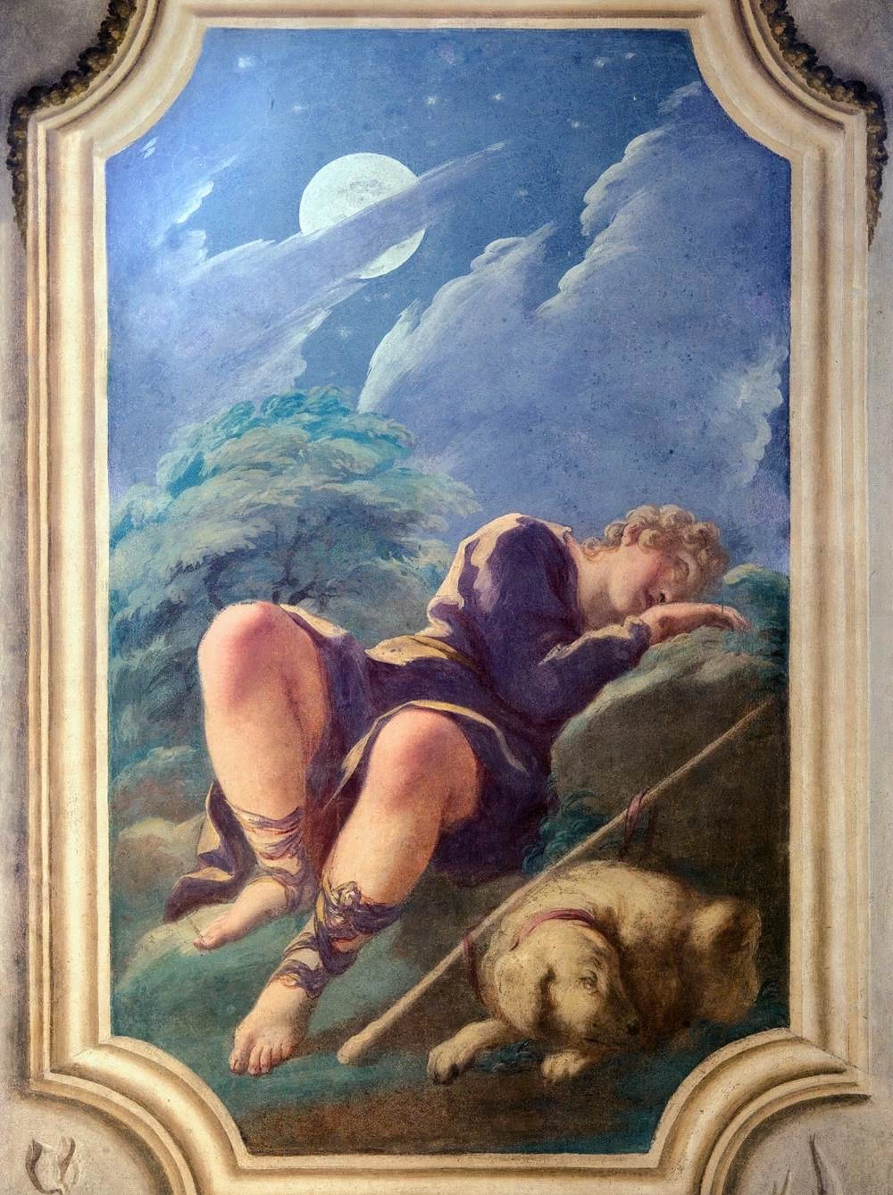 Endimione dormiente - Villa Alessandri, Mira